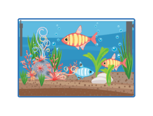 Fish tank icon.